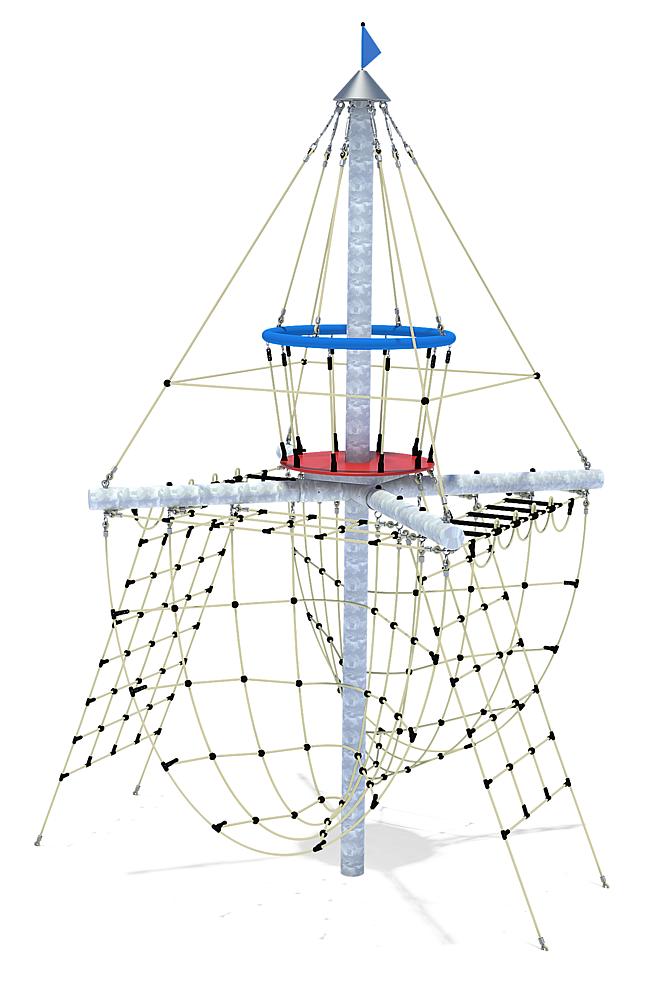 Klettergerät Piratenturm, eibe