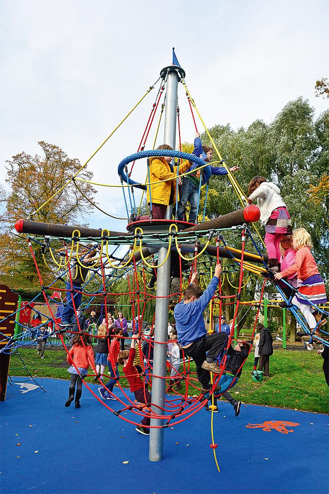 Klettergerät Piratenturm Ansicht 6