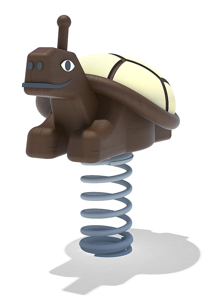 Federwippe Schildkröte Ansicht 4