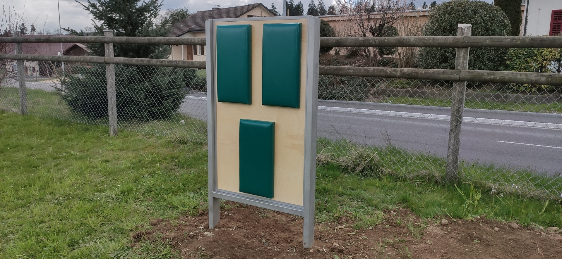 EVOPÄD®-Kickboard Landschaften mit 3 Polstern und Gestell aus V2A Ansicht 5