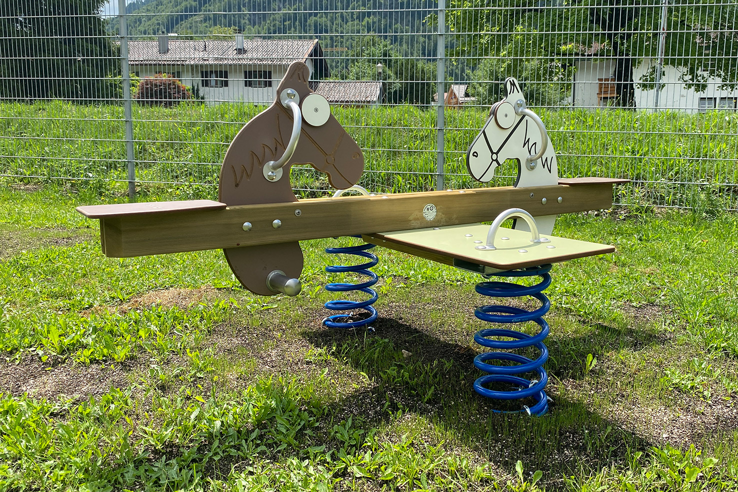 Pony-Wippe 035, 2-sitzig Ansicht 3