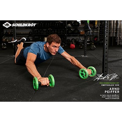 Schildkröt Bauchtrainer „Fitness Dual Core Wheels“ Ansicht 2