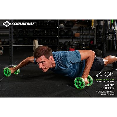 Schildkröt Bauchtrainer „Fitness Dual Core Wheels“ Ansicht 3