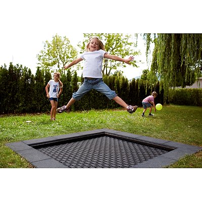 Eurotramp Bodentrampolin Kids Tramp „Playground XL“, Sport-Thieme