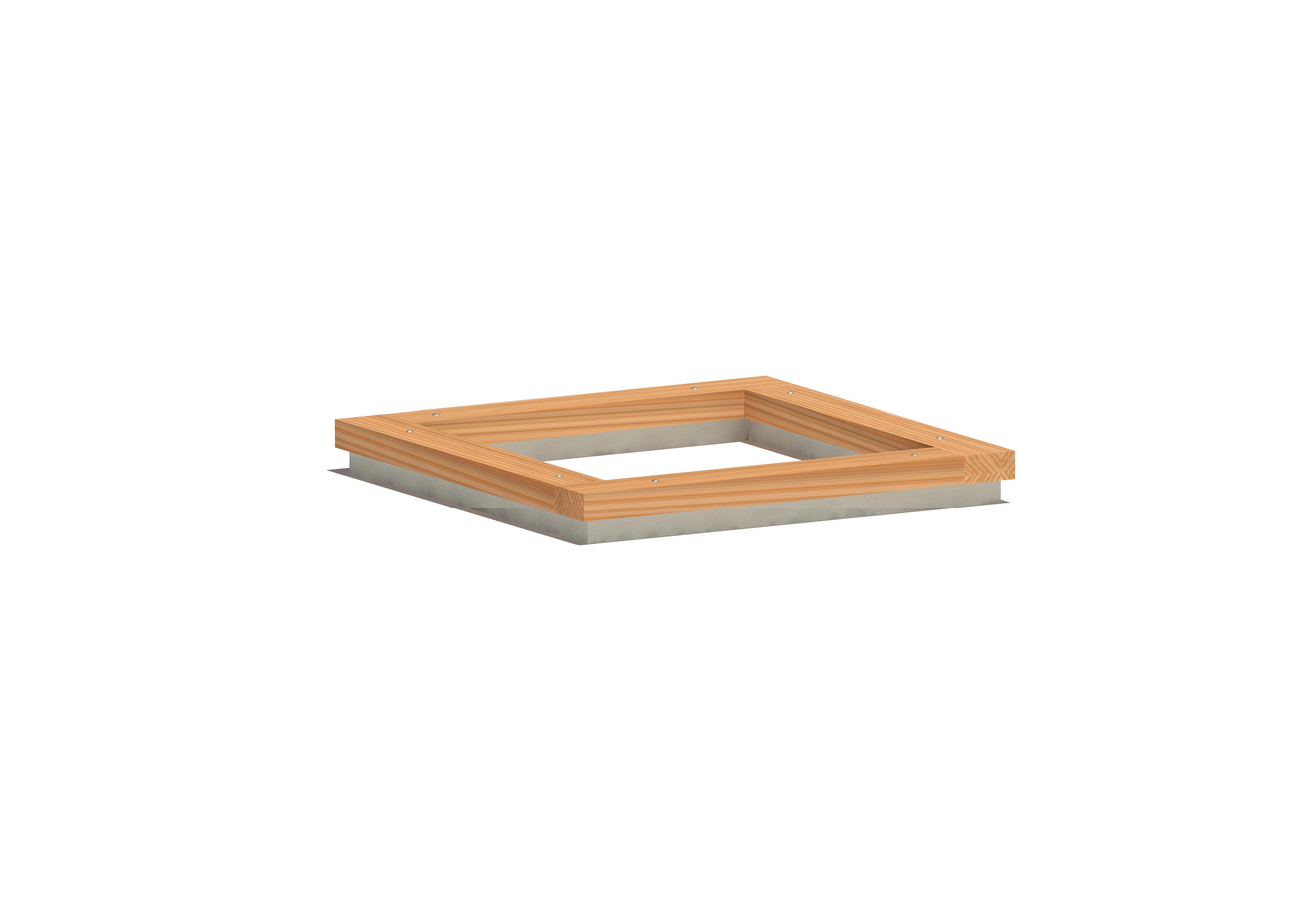 Sandkasten 070, 200 x 200 cm, 1-lagig Ansicht 2