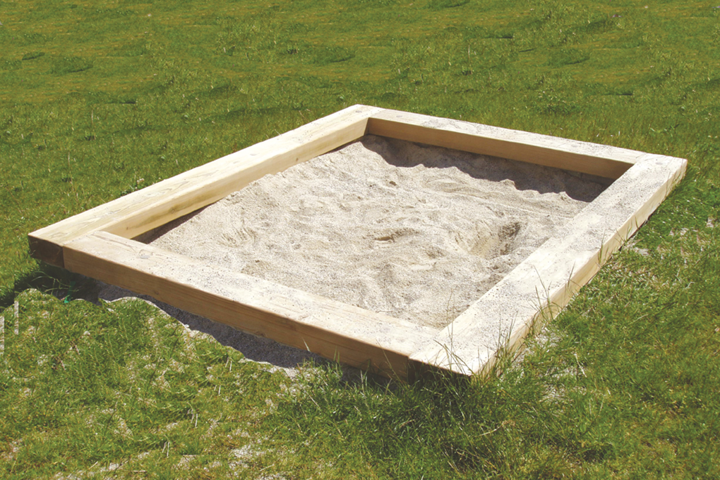 Sandkasten 070, 200 x 200 cm, 1-lagig Ansicht 3