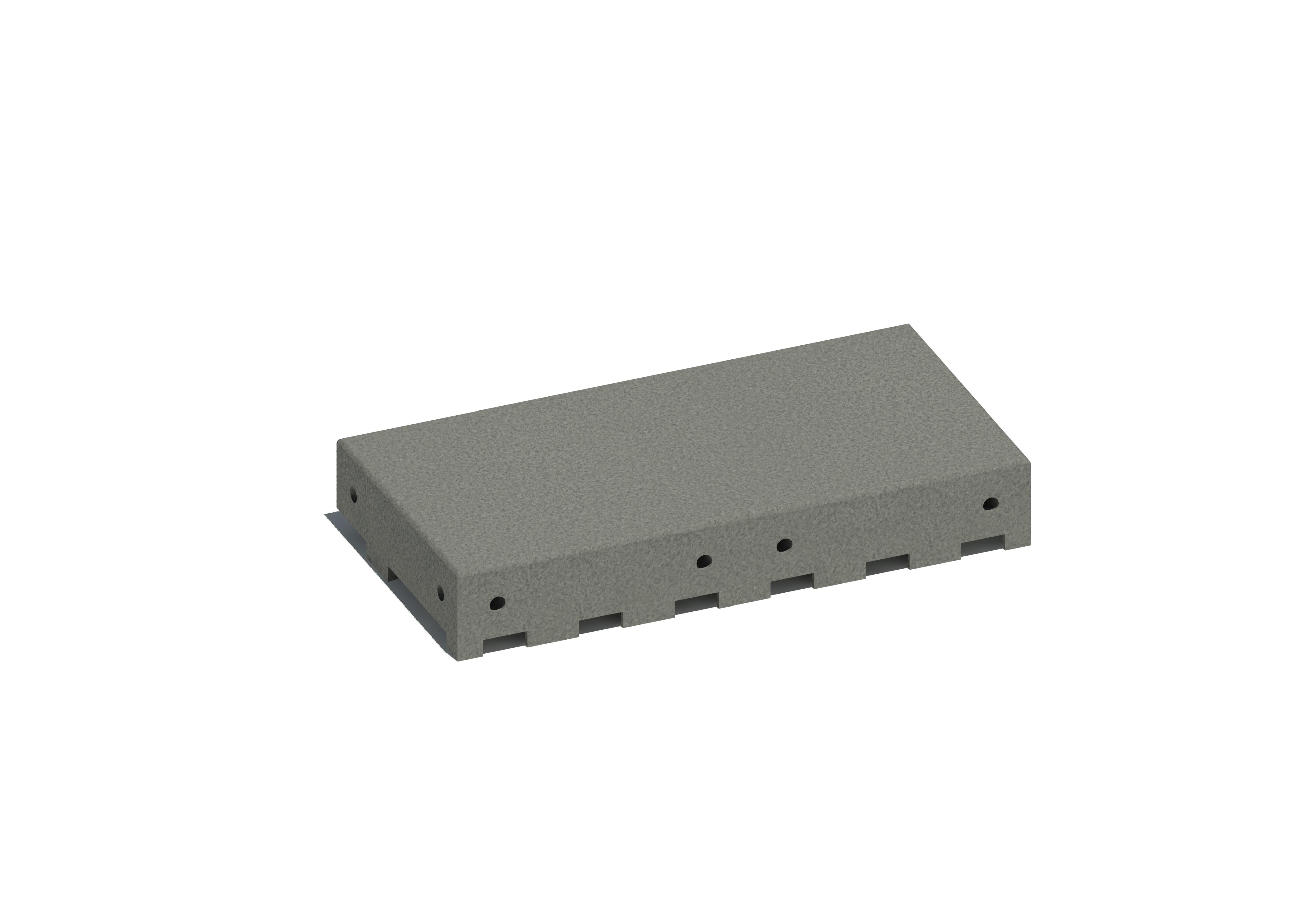 SPGM POWER® Fallschutzplatte, 80 mm, Maier Spielplatzgeräte