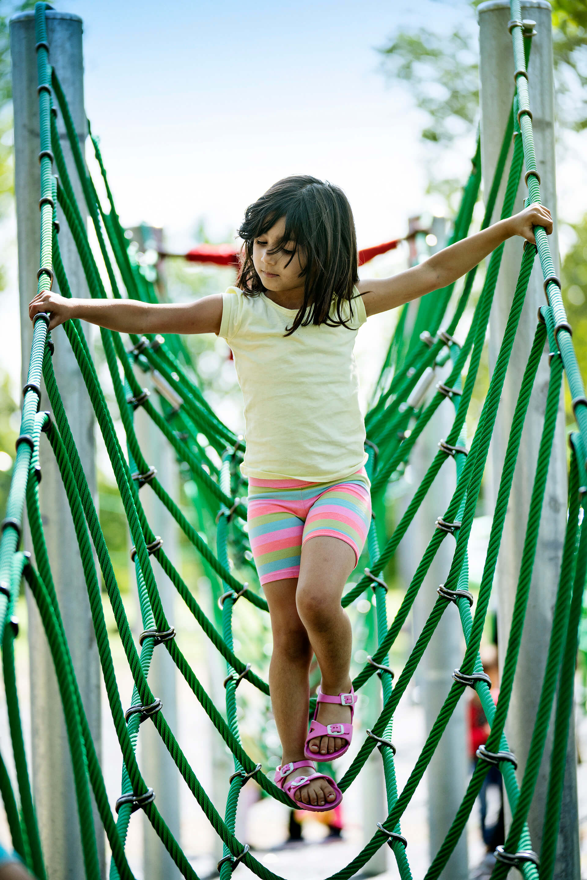 Kleine Seilnetzbrücke, 12 m COR66120 Ansicht 2