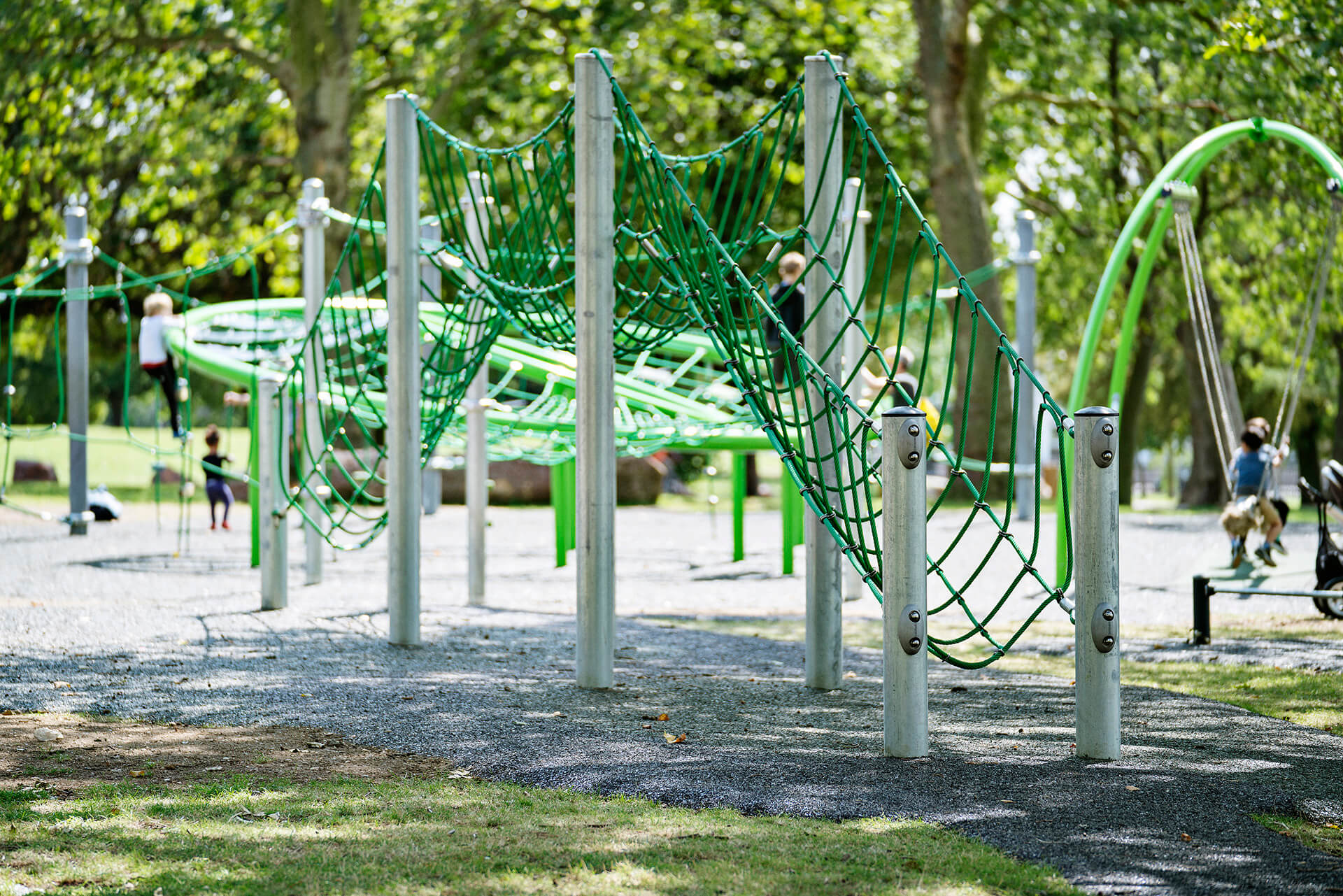 Kleine Seilnetzbrücke, 12 m COR66120 Ansicht 3