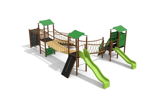 Kletterlandschaft 4 steel color