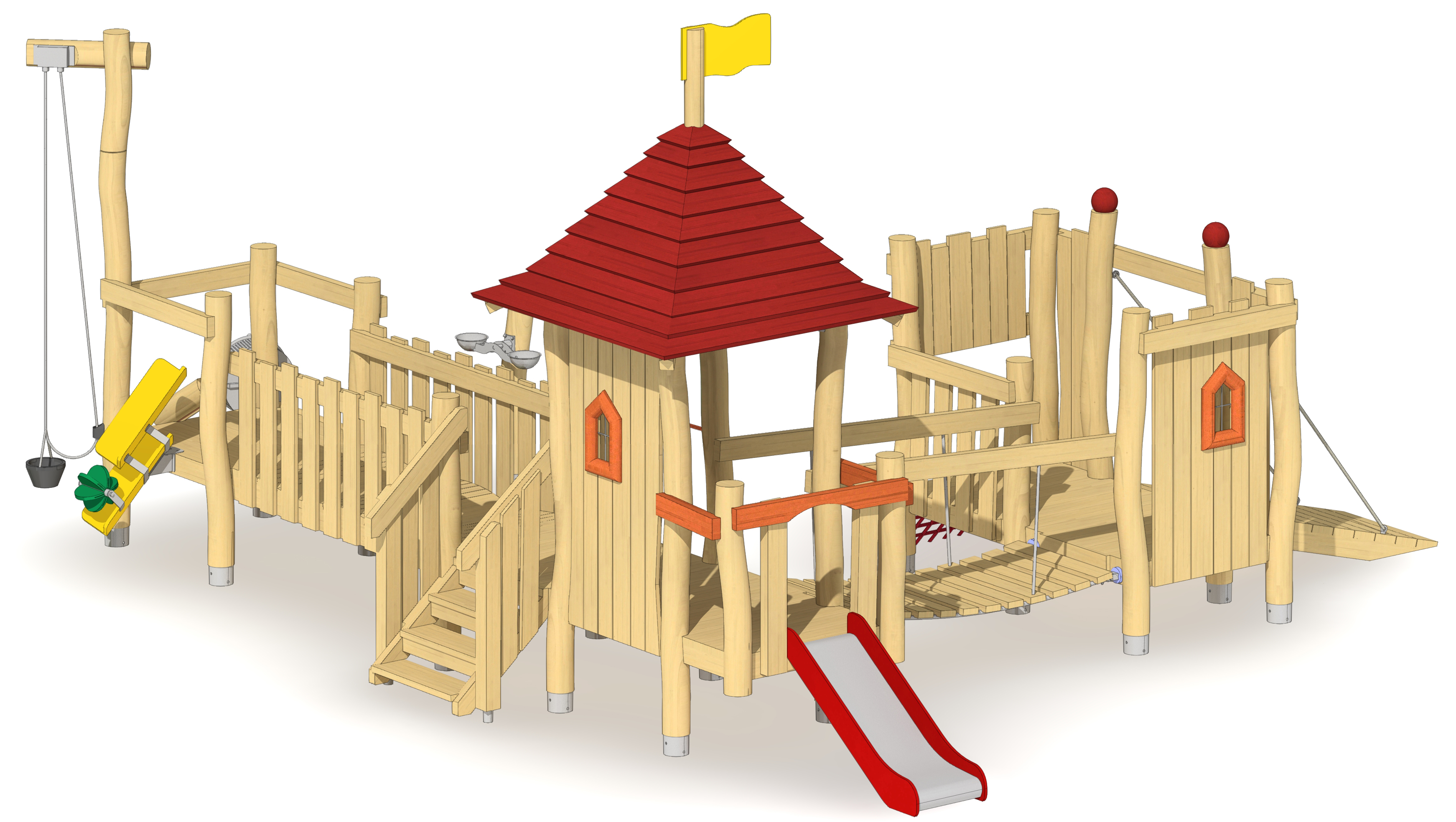 Mini-Spielburg Grafendahn Ansicht 2