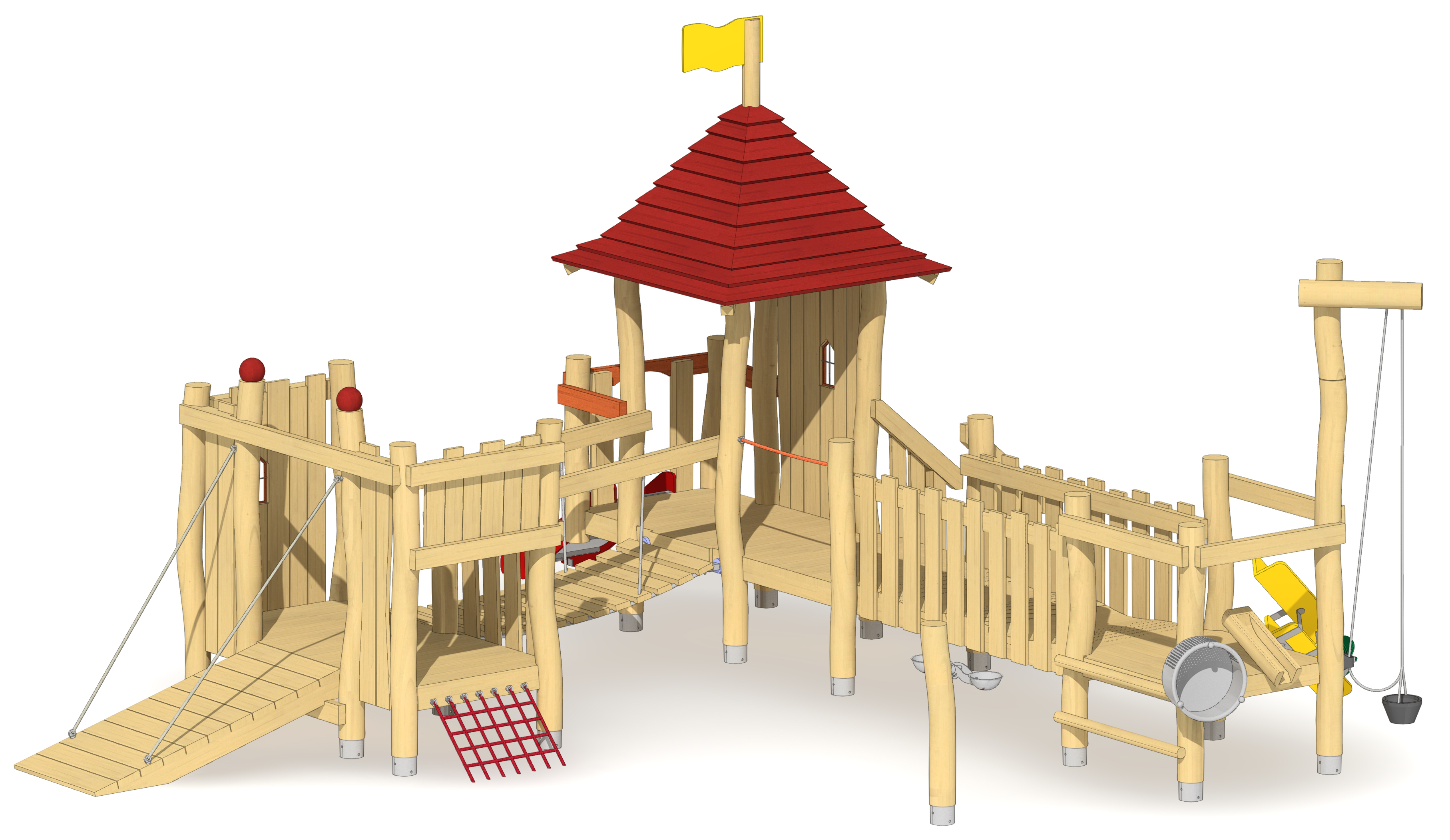 Mini-Spielburg Grafendahn Ansicht 4