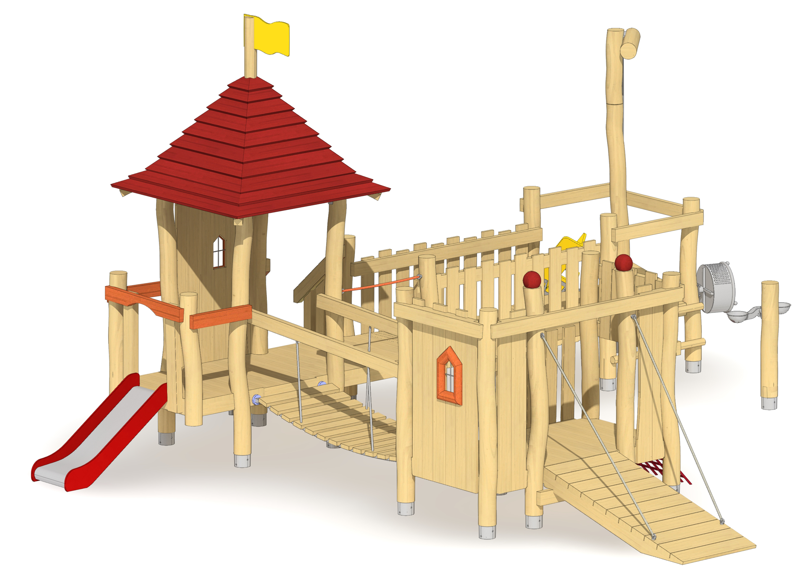 Mini-Spielburg Grafendahn Ansicht 5