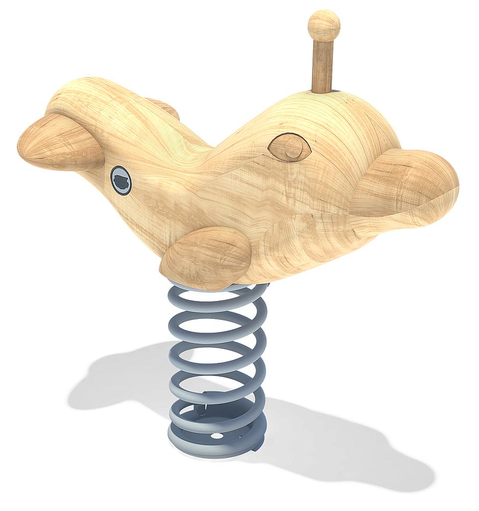 Federwippe Delfin