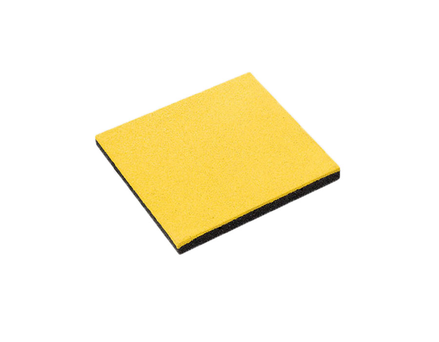Vollgummiplatte Royal 80 mm gelb, Fallhöhe bis 220 cm