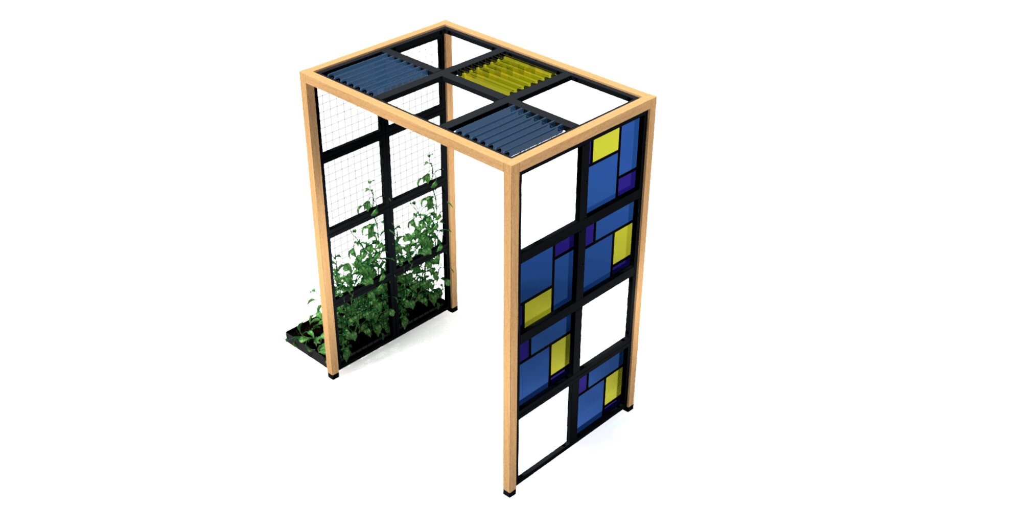 Portal mit Pergola Dream