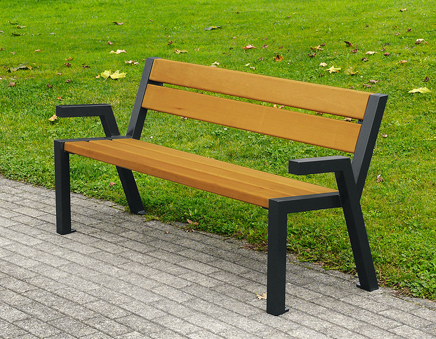 Parkbank Lärche Ansicht 3