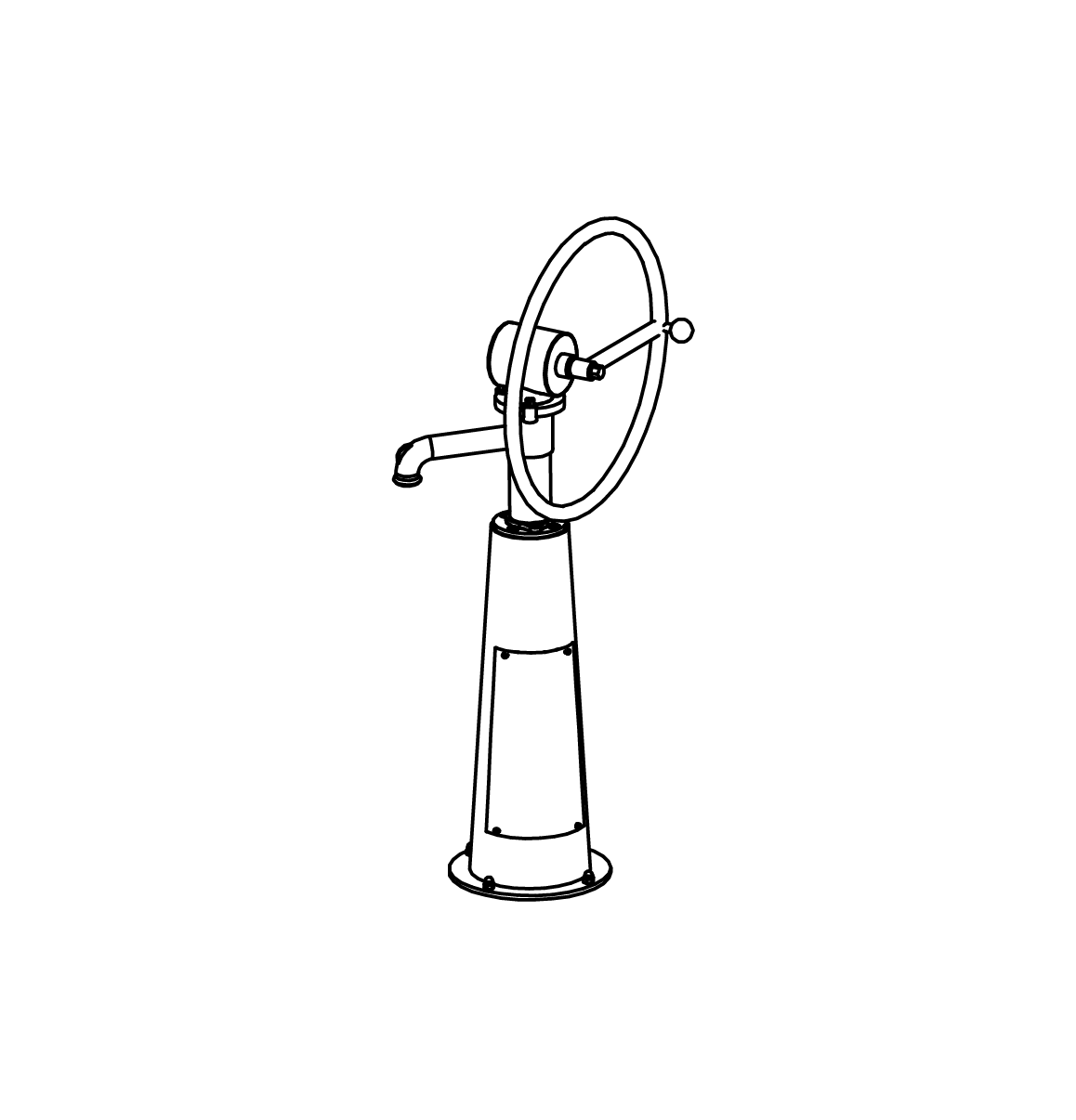 Kurbelpumpe, Richter Spielgeräte