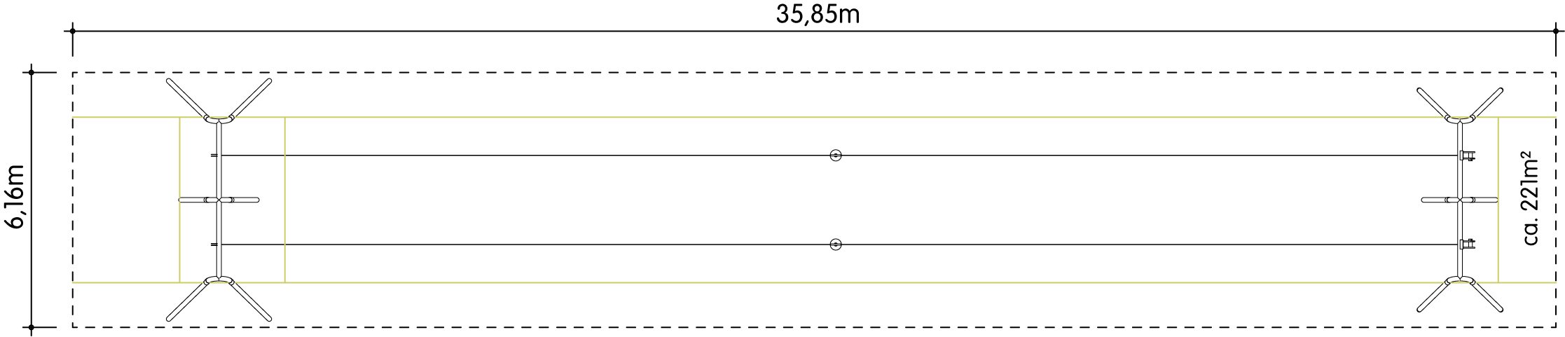 Doppel-Seilbahn 30m (vorher 27.760.6) Ansicht 6