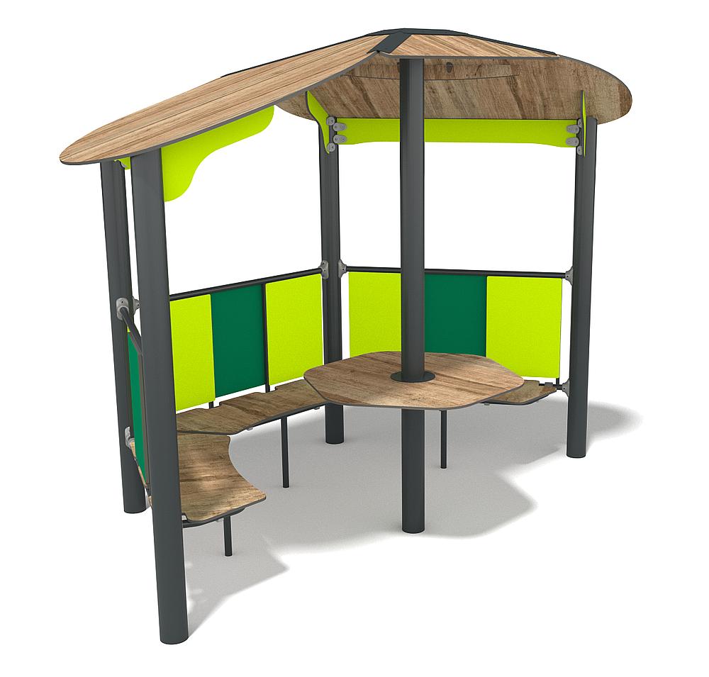 Urbaniq Pavillon mittel, eibe