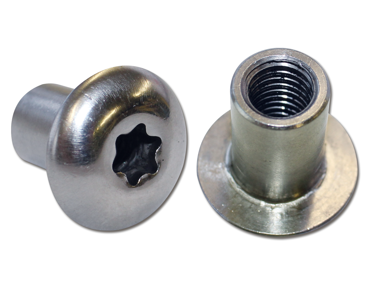 Hülsenmutter, Kopfdurchmesser 30 mm, Schaftlänge 40 mm, TX50