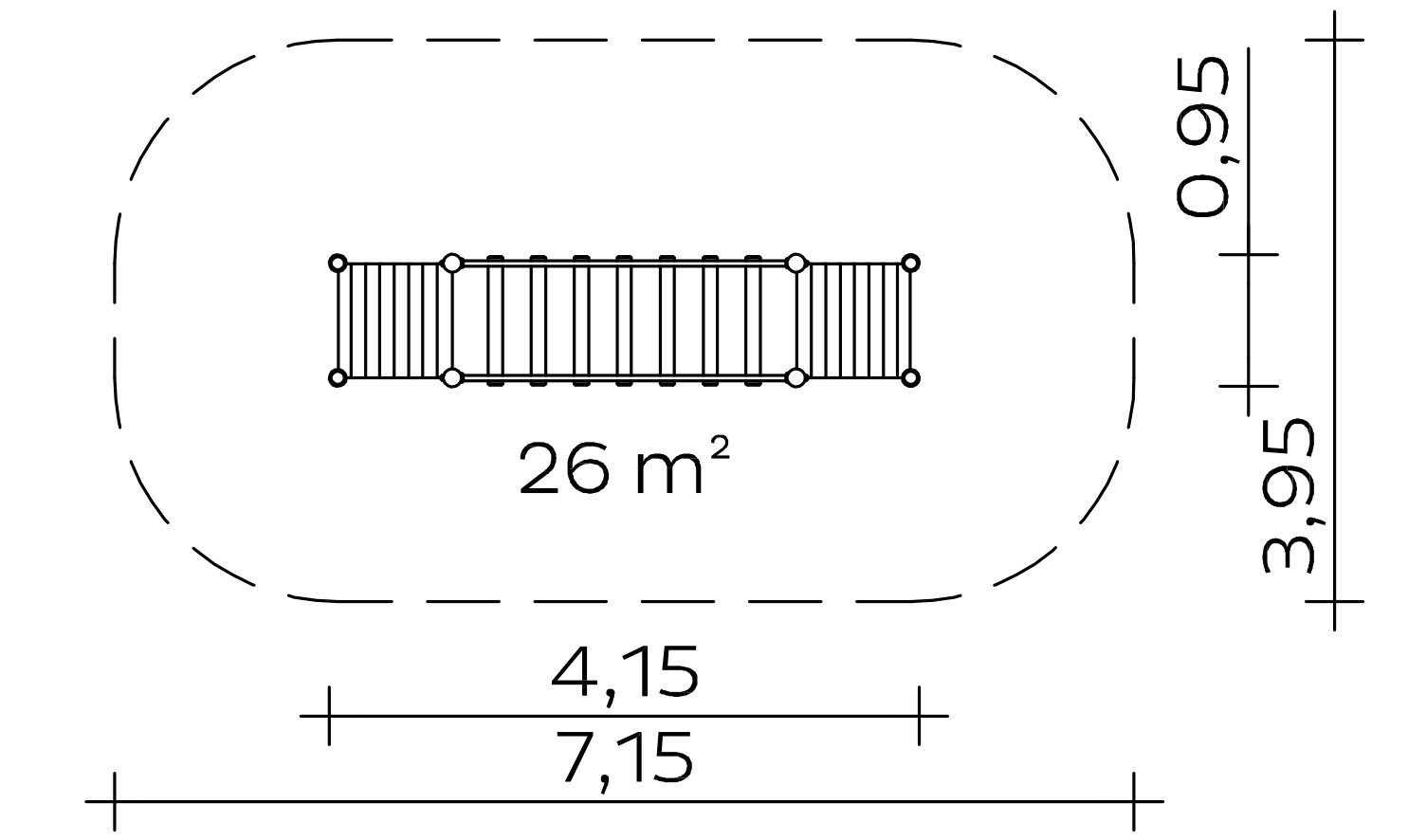 Wackelbrücke Ansicht 3