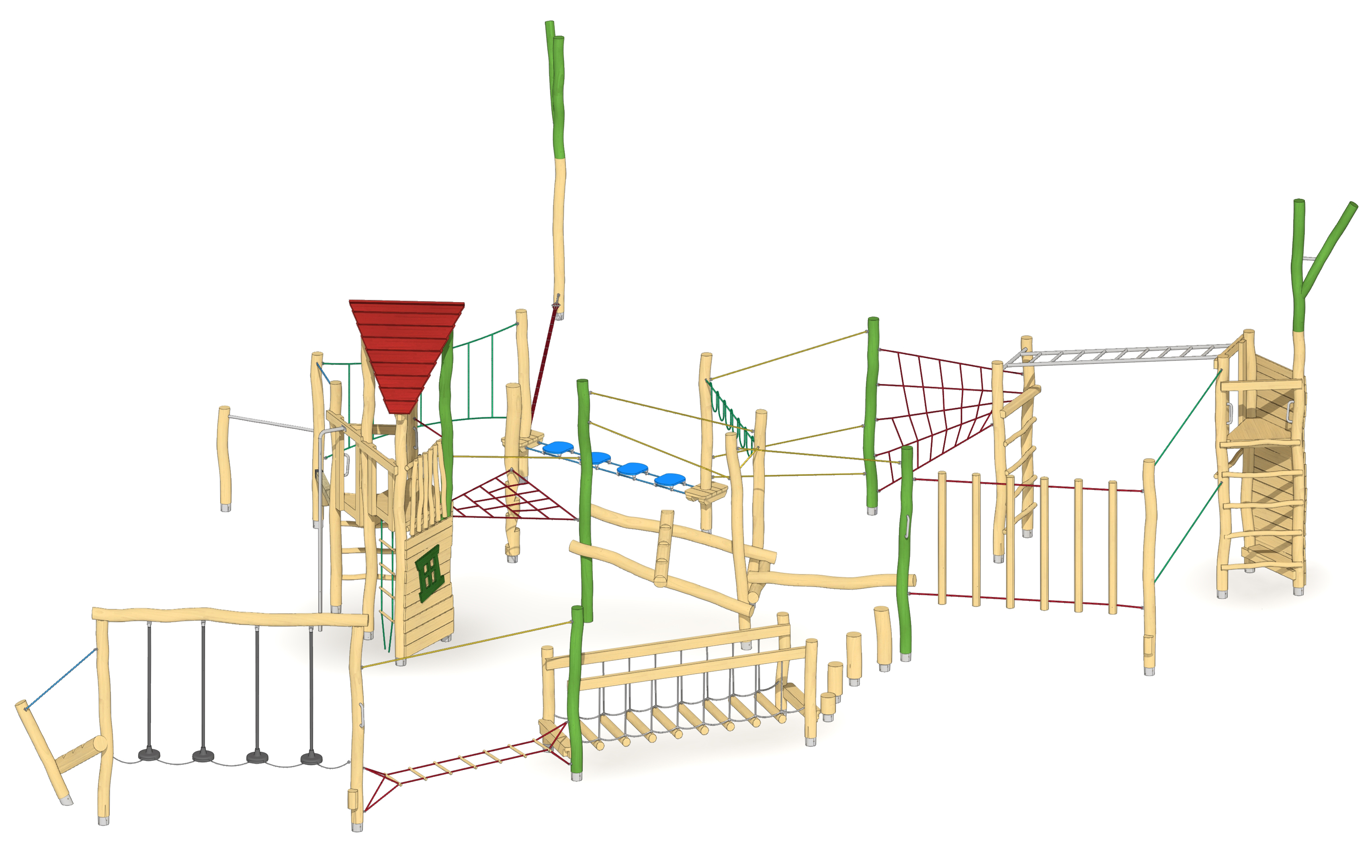 Kletterwald Wagensass Ansicht 4