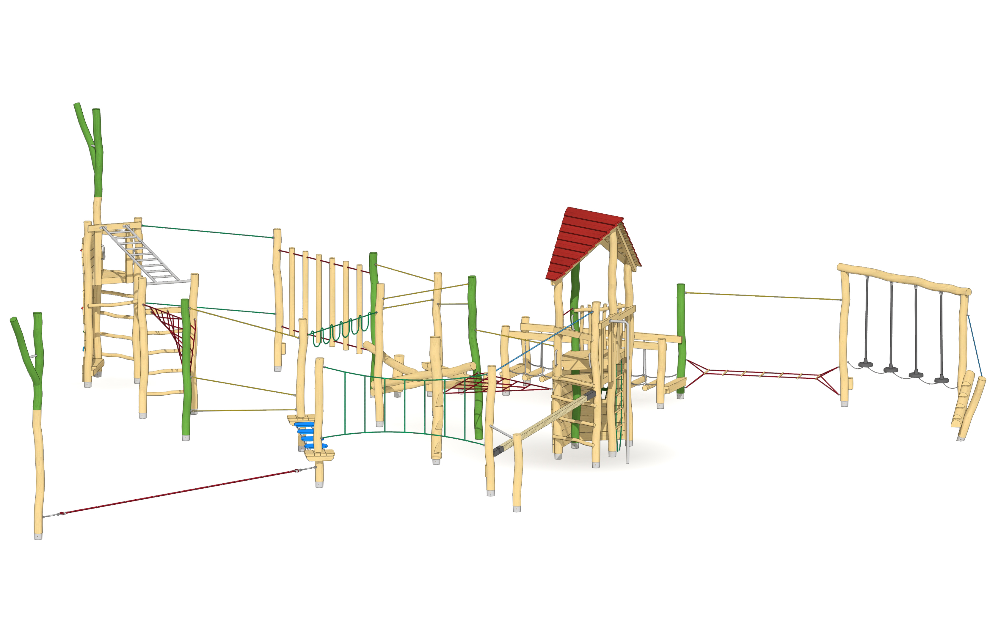 Kletterwald Wagensass Ansicht 5