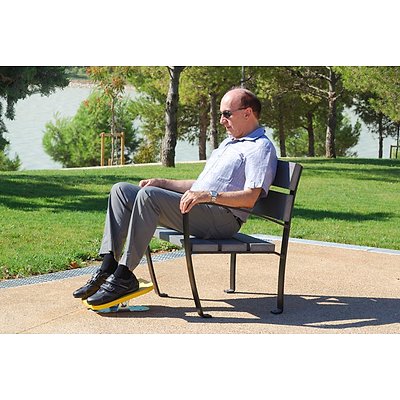Agapito Outdoor-Fitnessgerät „Fuss-Kipper“ Ansicht 2