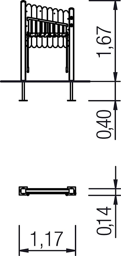 Elefanten-Xylophon Ansicht 5