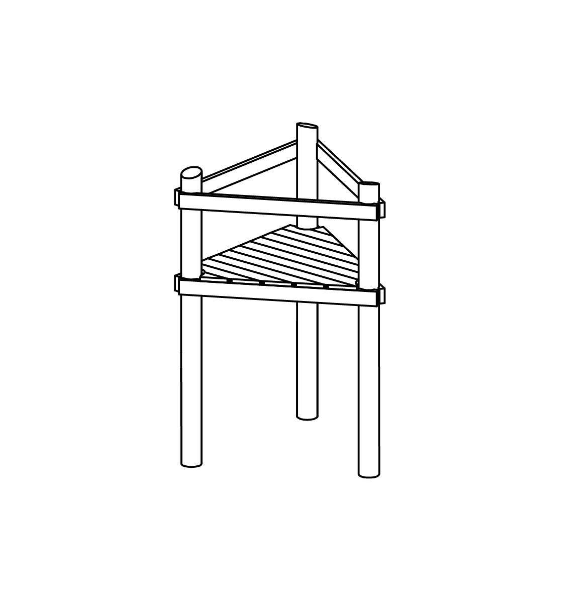 Dreieckplattform, Richter Spielgeräte