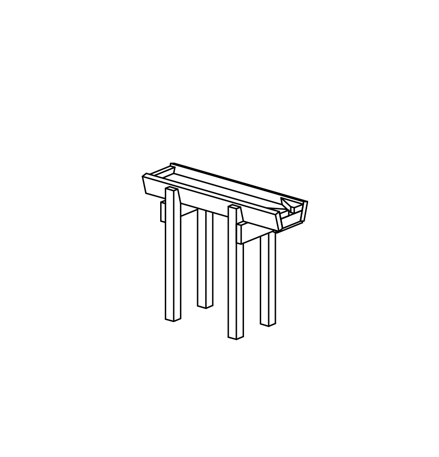 Wasserrinne massiv, Richter Spielgeräte