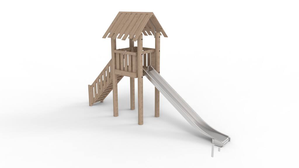 Turm mit Treppe und Rutsche, Norna