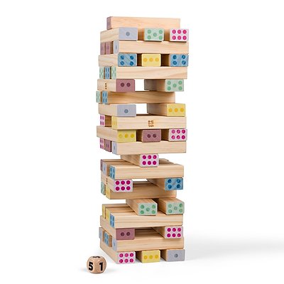 BS Toys Geschicklichkeitsspiel „Giant Number Tower“, Sport-Thieme