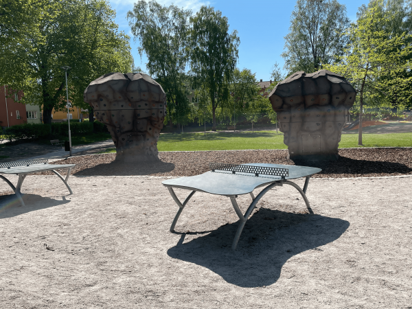 Tischtennisplatte Kunststoff Ansicht 3
