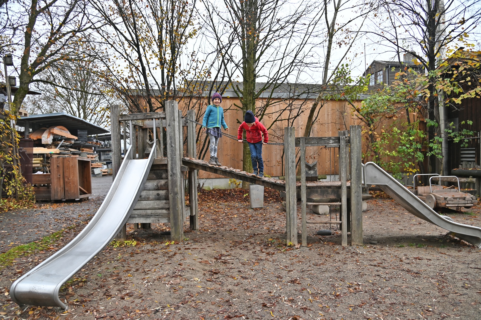 Kleine Plattformhütte Ansicht 4