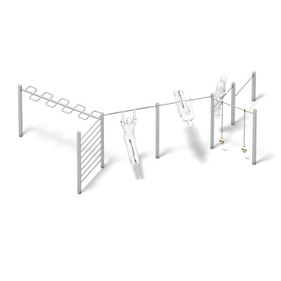 Playparc Calisthenics-Anlage 4FCIRCLE „Enterprise“, Sport-Thieme