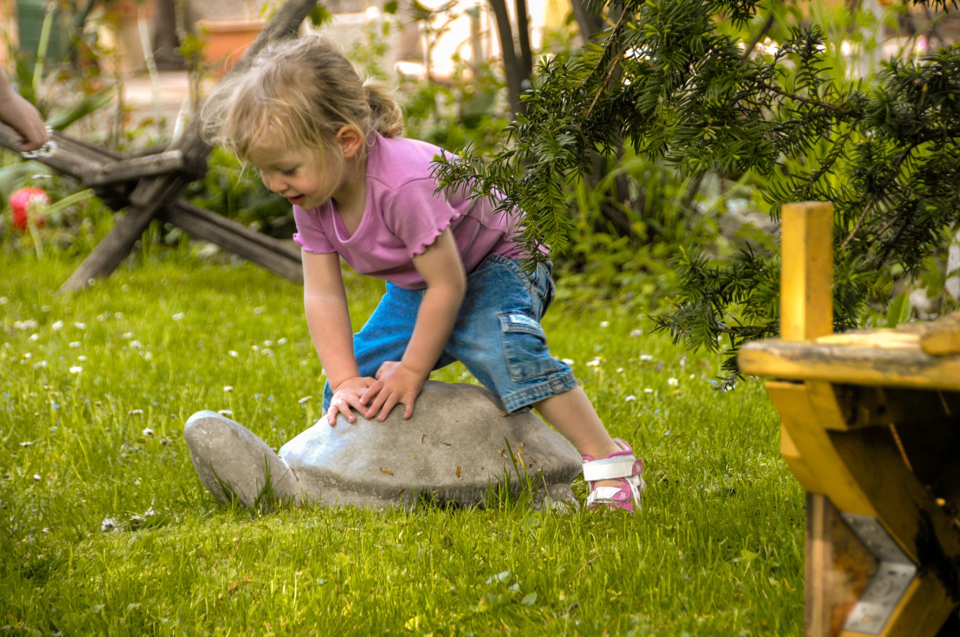 Streichelstein Kleine Schildkröte Ansicht 3