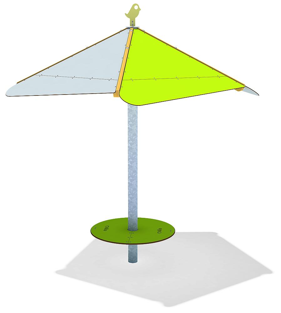 Sitzschirm Ansicht 1