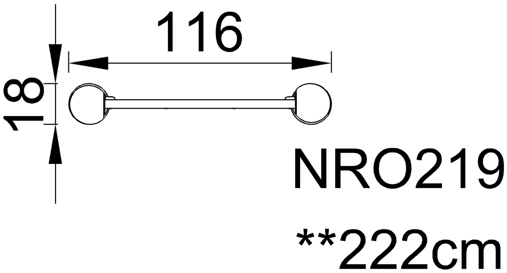 Robinia Schild XL NRO219 Ansicht 4