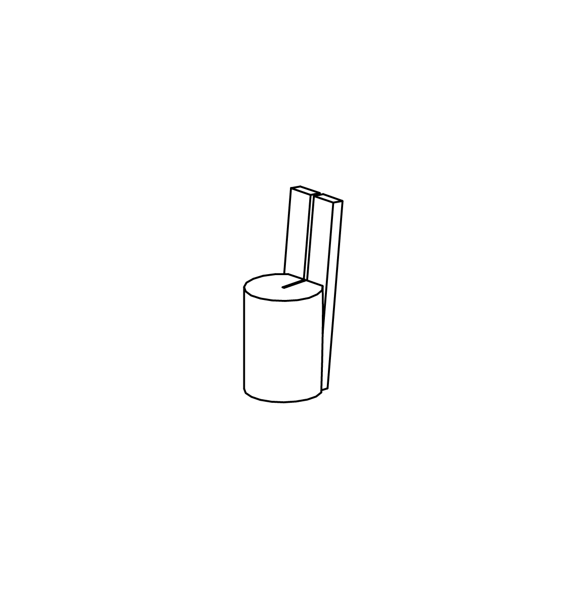Hocker mit Lehne, Richter Spielgeräte