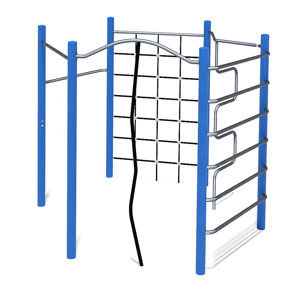 Kletteranlage Sechseck Ansicht 1