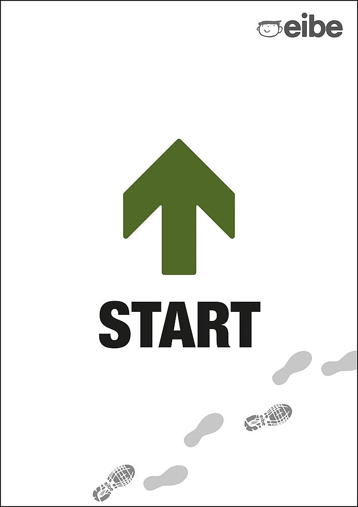 Trimm-dich-Pfad Schild Start Ansicht 5