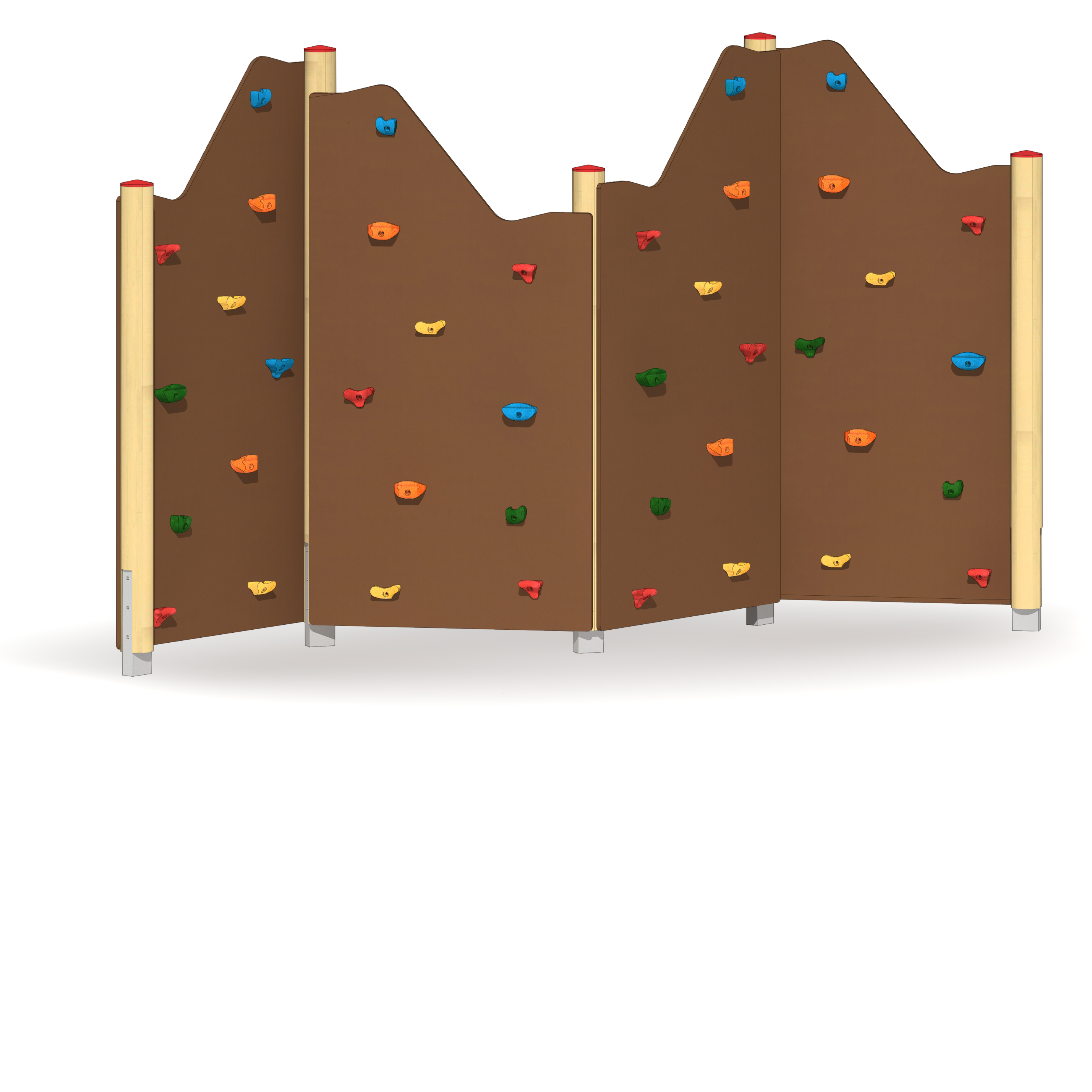 Felsen-Kletterwand 4-teilig Ansicht 4