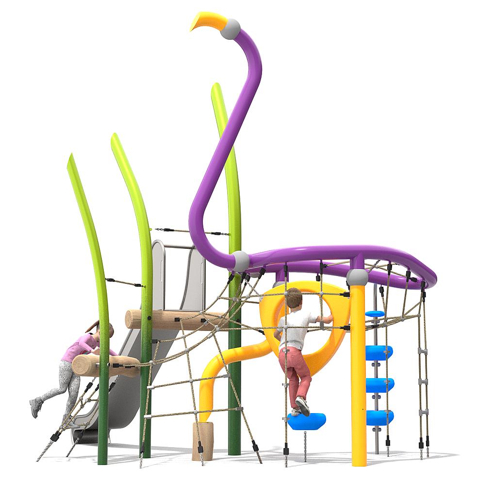 Organiq Kletteranlage Flamingo, eibe