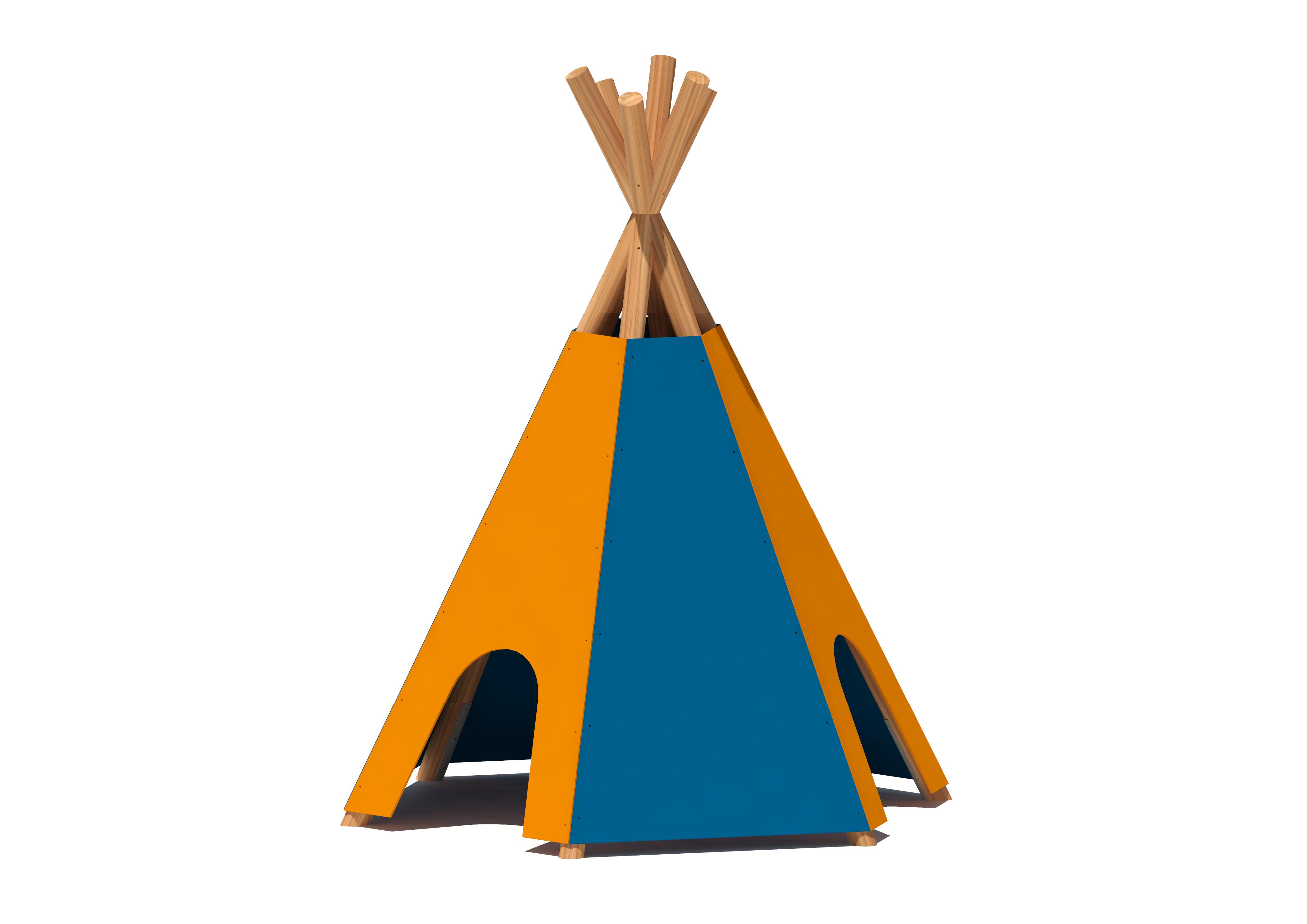 Indianerzelt Tipi 1850, Maier Spielplatzgeräte