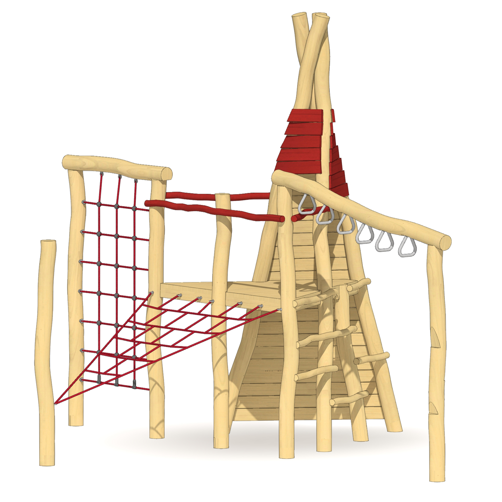 Tipi-Spielanlage Pauluskirche Ansicht 4