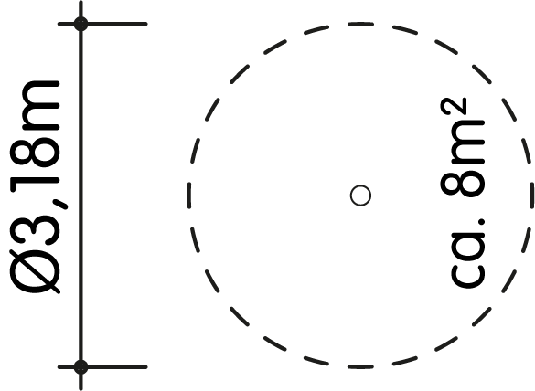 Balancierpoller Ø15-18cm Ansicht 6