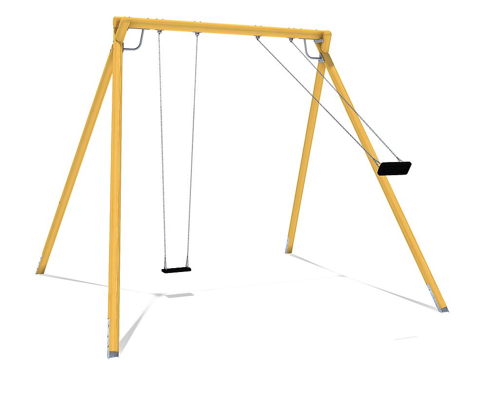 Doppelschaukel Kranich