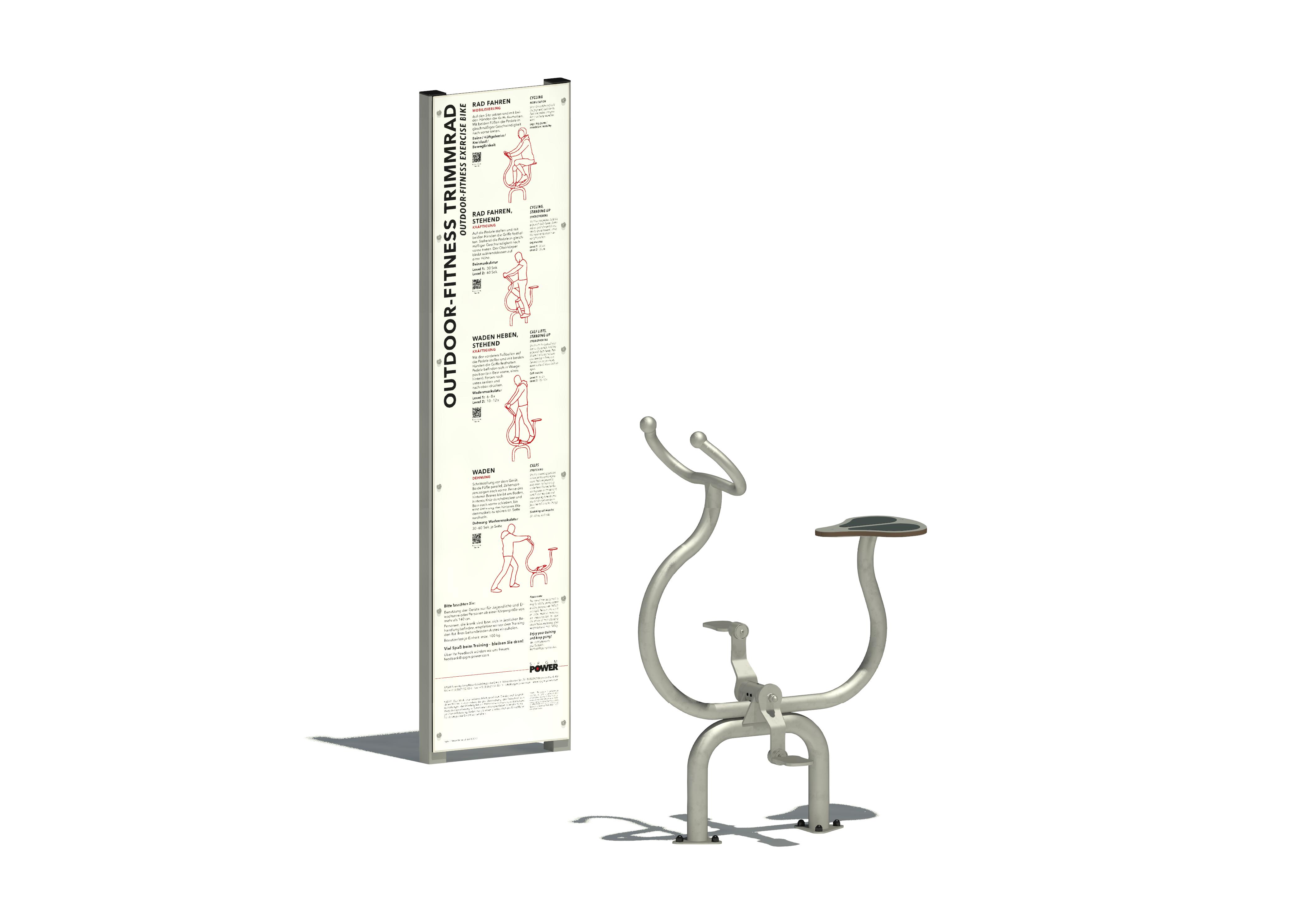 SPGM POWER® Fitness Trimmrad, Maier Spielplatzgeräte